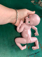 Load image into Gallery viewer, Blank (unpainted) full body silicone Willow 10” (baby girl) in soft blend in strawberry & cream skin colour