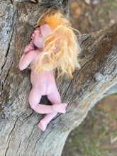 Load image into Gallery viewer, CUSTOM Prototype Full body silicone fantasy baby girl Ana in soft blend, asleep