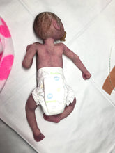 Load image into Gallery viewer, Super detailed Full body silicone premature baby Sunshine in soft blend 9”
