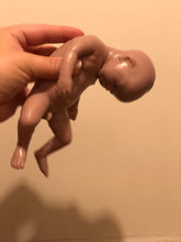 Load image into Gallery viewer, Blank (unpainted) full body silicone mini kit Kenzo 8” in super soft blend with 3D skin effect