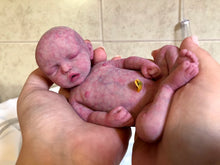 Load image into Gallery viewer, CUSTOM full body silicone mini kit Kenzo 8” GIRL in super soft blend with 3D skin effect BALD