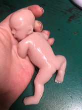 Load image into Gallery viewer, AVAILABLE Blank (unpainted) full body silicone mini kit Jasmine 5” in super soft blend with 3D skin effect