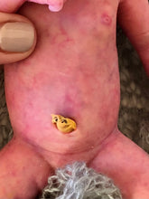 Load image into Gallery viewer, Custom prototype full body silicone mini kit Kenzo 8” in super soft blend with 3D skin effect ROOTED