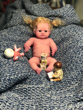 Load image into Gallery viewer, AVAILABLE Prototype full body silicone mini kit Vikki 8” in soft blend #1 with 3D skin effect