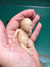 Load image into Gallery viewer, AVAILABLE Blank full body silicone ULTRA PREMATURE baby boy 3.5” (my project “I exist”)