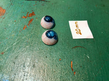 Load image into Gallery viewer, Fantasy “spilt ink” Dolls eyes 20 mm