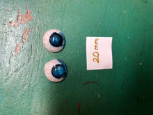 Load image into Gallery viewer, Fantasy “spilt ink” Dolls eyes 20 mm