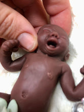 Load image into Gallery viewer, AVAILABLE boo boo AA full body silicone mini kit Jamie 4.5” (baby boy) in super soft blend