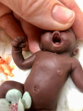 Load image into Gallery viewer, AVAILABLE boo boo AA full body silicone mini kit Jamie 4.5” (baby boy) in super soft blend