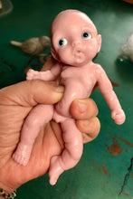 Load image into Gallery viewer, Blank (unpainted) full body silicone Laney 6” (baby girl) in soft blend in strawberry & cream skin colour