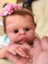Load image into Gallery viewer, Custom Full body silicone baby girl Rihanna in soft blend