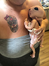 Load image into Gallery viewer, Full body silicone fantasy alien baby girl