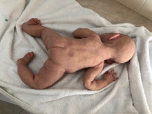Load image into Gallery viewer, Award winning full body silicone baby girl Rihanna (eyes closed), BALD