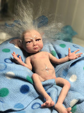 Load image into Gallery viewer, Full body silicone fantasy Snow baby girl