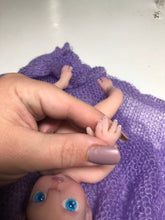Load image into Gallery viewer, Full body silicone mini fantasy baby girl Toni 6.5"