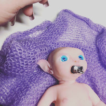Load image into Gallery viewer, Full body silicone mini fantasy baby girl Toni 6.5"