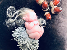 Load image into Gallery viewer, Full body silicone mini fantasy baby elf fairy
