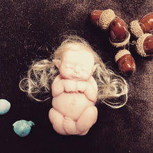 Load image into Gallery viewer, Full body silicone mini fantasy baby elf fairy