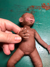 Load image into Gallery viewer, Biracial (African American) super soft Full body silicone baby girl Didi 8.5”