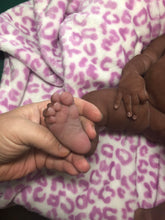 Load image into Gallery viewer, Custom Biracial black hair Full body silicone baby Rihanna sculpt 20"