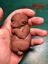 Load image into Gallery viewer, Biracial (African American) Full body silicone mini baby