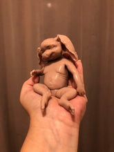 Load image into Gallery viewer, Blank (unpainted) full body mini fantasy silicone kit Pavel in super soft blend with 3D skin effect