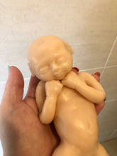 Load image into Gallery viewer, Blank (unpainted) full body silicone kit Sunshine (baby girl) in super soft blend with 3D skin effect