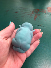 Load image into Gallery viewer, Full body silicone glow in the dark mini fantasy baby elf fairy