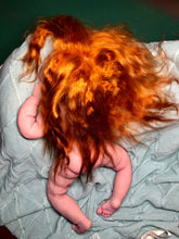 Load image into Gallery viewer, Custom Full body silicone baby girl Rihanna in soft blend with long red hair