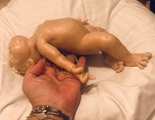 Load image into Gallery viewer, Blank (unpainted) full body  silicone girl Prada 11.5” in super soft blend with 3D skin effect