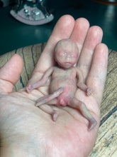 Load image into Gallery viewer, AVAILABLE full body silicone mini kit Leo( baby boy) in super soft blend with 3D skin effect - project “I exist!”