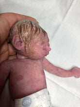 Load image into Gallery viewer, Super detailed Full body silicone premature baby Sunshine in soft blend 9”