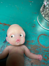 Load image into Gallery viewer, Custom full body silicone mini doll Laney (bald) in Super Soft blend #3