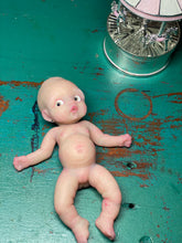 Load image into Gallery viewer, Custom full body silicone mini doll Laney (bald) in Super Soft blend #3