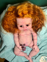 Load image into Gallery viewer, Custom Full body silicone baby girl Rihanna in soft blend with long red hair