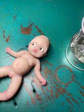 Load image into Gallery viewer, Custom full body silicone mini doll Laney (bald) in Super Soft blend #3