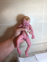 Load image into Gallery viewer, Super detailed Full body silicone premature baby Sunshine in soft blend 9”