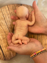 Load image into Gallery viewer, CUSTOM   full body silicone mini kit Kenzo 8” in super soft blend with 3D skin effect BALD