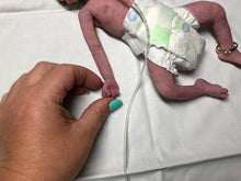 Load image into Gallery viewer, Super detailed Full body silicone premature baby Sunshine in soft blend 9”