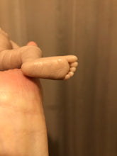 Load image into Gallery viewer, Blank (unpainted) full body mini silicone baby boy Kenzo 8” in super soft blend with 3D skin effect