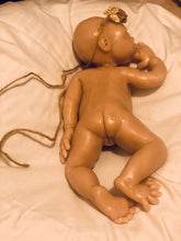 Load image into Gallery viewer, Blank (unpainted) full body  silicone girl Prada 11.5” in super soft blend with 3D skin effect