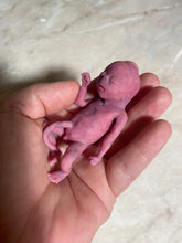 Load image into Gallery viewer, AVAILABLE full body silicone mini kit Leo( baby boy) in super soft blend with 3D skin effect - project “I exist!”