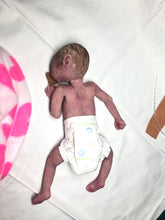 Load image into Gallery viewer, Super detailed Full body silicone premature baby Sunshine in soft blend 9”