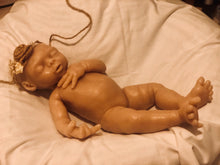 Load image into Gallery viewer, Blank (unpainted) full body  silicone girl Prada 11.5” in super soft blend with 3D skin effect