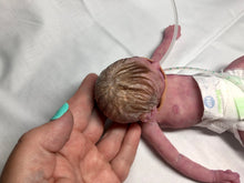 Load image into Gallery viewer, Super detailed Full body silicone premature baby Sunshine in soft blend 9”