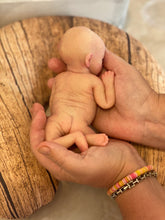 Load image into Gallery viewer, CUSTOM   full body silicone mini kit Kenzo 8” in super soft blend with 3D skin effect BALD