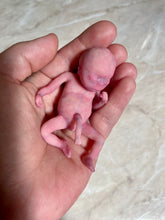 Load image into Gallery viewer, AVAILABLE full body silicone mini kit Leo( baby boy) in super soft blend with 3D skin effect - project “I exist!”