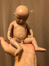 Load image into Gallery viewer, Blank (unpainted) full body mini silicone baby boy Kenzo 8” in super soft blend with 3D skin effect