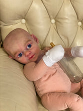 Load image into Gallery viewer, AVAILABLE AWAKE silicone cuddle baby Artyom in super soft blend with 3D skin effect