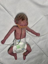 Load image into Gallery viewer, Super detailed Full body silicone premature baby Sunshine in soft blend 9”